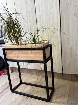 Drevený stojan na kvety,,, - 4