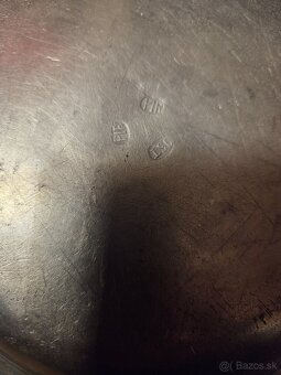 Barokový cínový tanier - 4