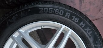 5x112,R16-BROCK,6,5J,et38,205-60-Semperit-1423-8mm+ - 4