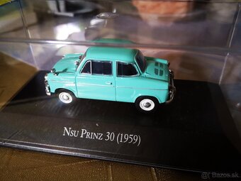 Predám zberateľský model auta NSU Prinz 30, 1959 , 1:43 - 4