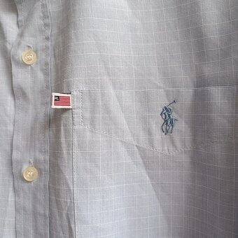 Polo Ralph Lauren Jeans svetlomodrá košeľa s dlhým rukávom L - 4