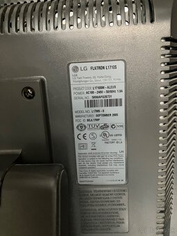 LCD monitor 17” LG Flatron L1710S - 4
