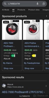 AEG práčka a sušička - 4