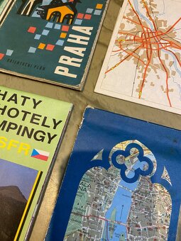 Staré mapy ČSSR a okolie. - 4