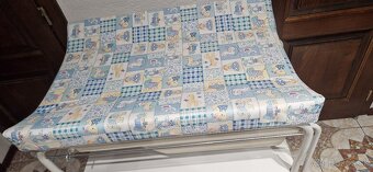 Retro prebaľovacia komoda,stolík s vaničkou - 4