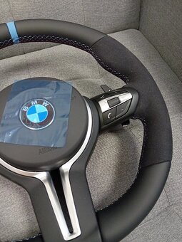 Športový alcantara BMW volant - 4