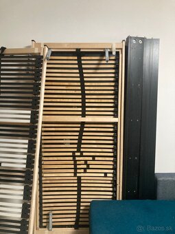 Ikea Malm postel 180x200 cm čierna - 4