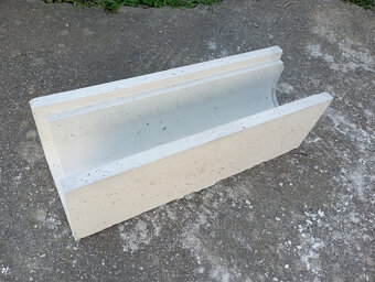 betónové žľaby 50cm 14 kusov - 4
