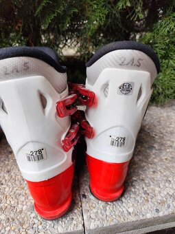 Detské lyže 90 + lyžiarky 21,5 - 4