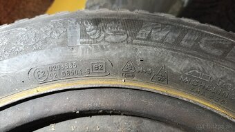 Zimné plneu Michelin aj s diskami 195/65R15 - 4