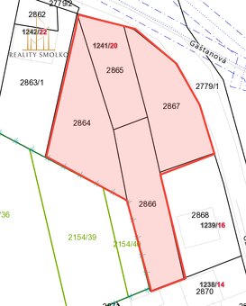 POZEMOK na výstavbu RD 2.192 m², HUMENNÉ - 4