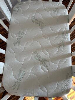 Detská antirefluxná rastúca postieľka Nika Duo – biela - 4