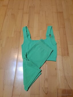 zeleny komplet/set ZARA - 4