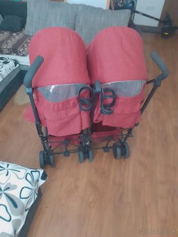Športový kočík pre dvojičky - 4