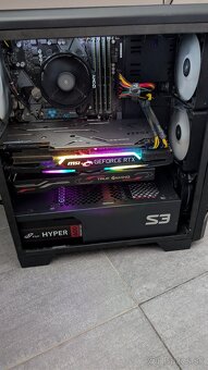 Herné pc ryzen 5 5600x / 64gb ram / rtx 2080 - 4