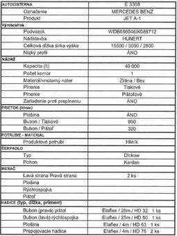 Plniaca cisterna Mercedes Benz model E3308 na PREDAJ - 4