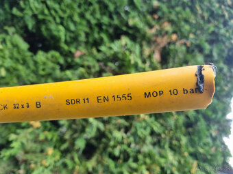 Plynová rúra HDPE 32X3 :  13metrov - 4