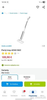 Parný mop AENO SM2 - 4