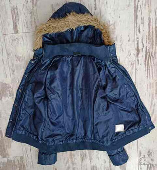 Zimná bunda s kapucňou - veľkosť 34 / 36 - 4