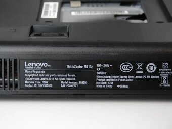 Lenovo M810z - i5 6400, 16GB, 256GB NVMe, WiFi,OS, Záruka - 4
