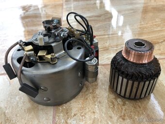 Jawa 250 / 11 pérák - zapalovanie po GO , kostra mínus pól - 4