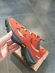 Detské kožené topánky Olang Sole oranžové  veľ. 29 NOVE - 4