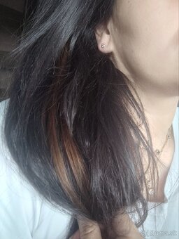 100% human hair príčesok - 4