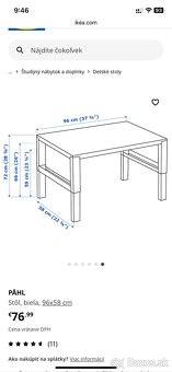 Rastúci stôl Pahl Ikea - 4