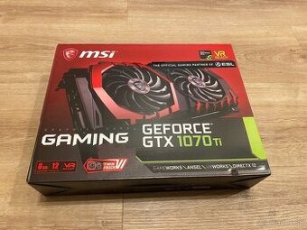 MSI GeForce GTX 1070Ti GAMING 8GB - 4