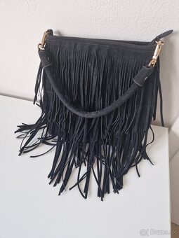 ANSWEAR - semišová kabelka - 4