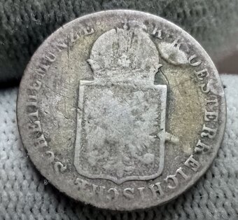 Strieborný 6 krajciar Leopold I. - 4