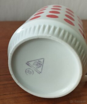 Porcelánové šálky - retro -2ks - 4