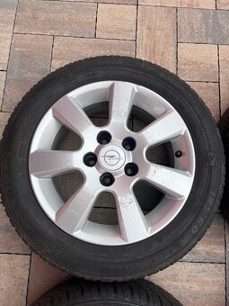 Orig. Hliníkové disky Opel R15 5x110 - 4