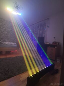 Rotačný led BAR beam RGBW 250W - 4