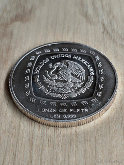 1oz strieborná minca Mexiko 0.999 - 4