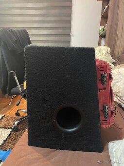 Predám subwoofer JVC 1300W so zosilovačom - 4