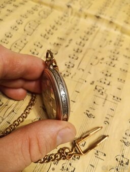 Strieborné ART-DECO hodinky v peknom stave - 4