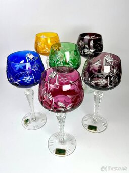 Krištáľové poháre na víno Lausitzer - 4