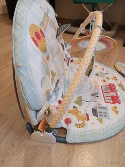 Detská polohovateľná podložka na hranie - 4