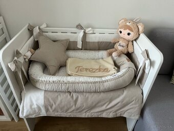 Detská mini postielka Nanán s matracom a príslušenstvom - 4