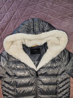 Teplučká bunda s kožušinou - 4