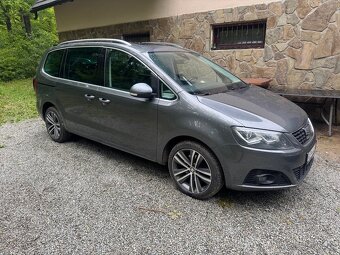 SEAT Alhambra FR 2.0Tdi panoráma 7M. MOŽNÁ VYMENA WEBASTO - 4