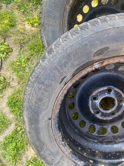Predám pneu + disky 195/65 R15 5x112 - 4