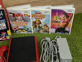Nintendo Wii Mini, ovládač, Zumba + 3 hry - 4