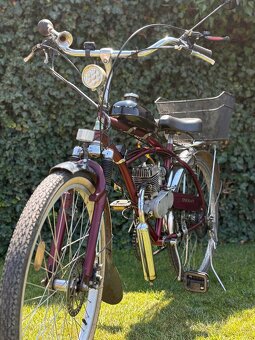 Predám motorový bicykel s dušou veterána – 48cc dvojtaktný m - 4