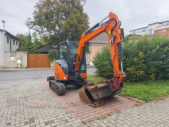 Pásový Minibagr Hitachi ZX38U-5A Klima. Powertilt - 4