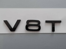 Logo V6T V8T na vozy Audi - 4