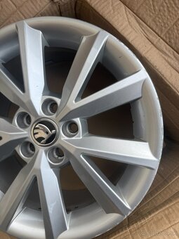 R16 ORIG.DISKY FABIA III RAPID 5X100 7JX16 ET46 - 4