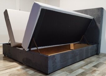 manzelska postel 160x195x47 cm - 4