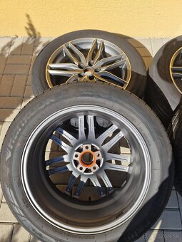 Predám disky+ pneu na HONDA 235 55 r19, 5x114,3 - 4